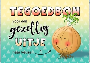  tegoedbon gezellig uitje