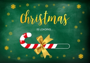 Christmas is loading 