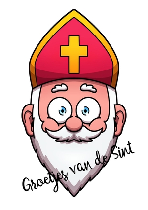 groetjes van de sint cartoon 