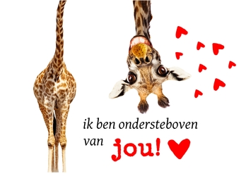 giraf onderste boven van jou