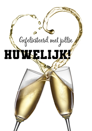 Proost op jullie huwelijk 