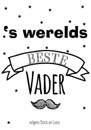 Vaderdagkaart 's Werelds beste vader