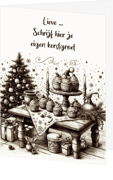 Pentekening_kersttafel_sepia_versjevanVERS