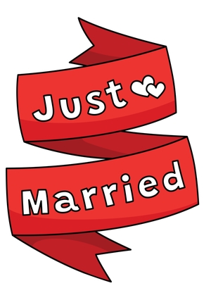 Just married Banner