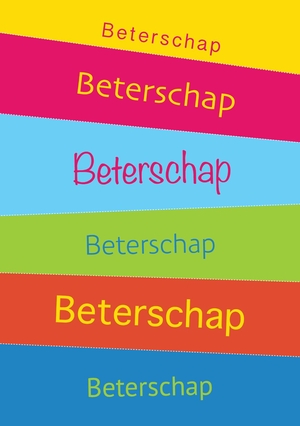 Beterschapskaart beterschap kleur vrolijk